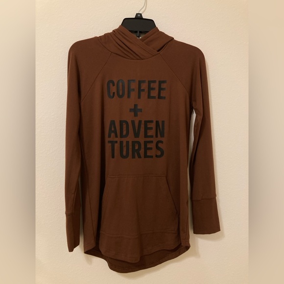 LuLaRoe Tops - LuLaRoe Coffee Amber Hoodie